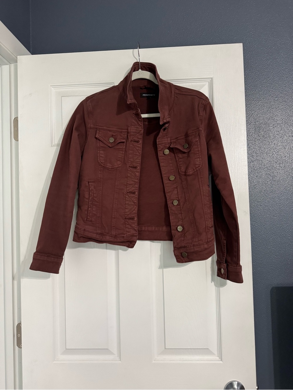 Prosperity Women's Brown Denim Jacket
